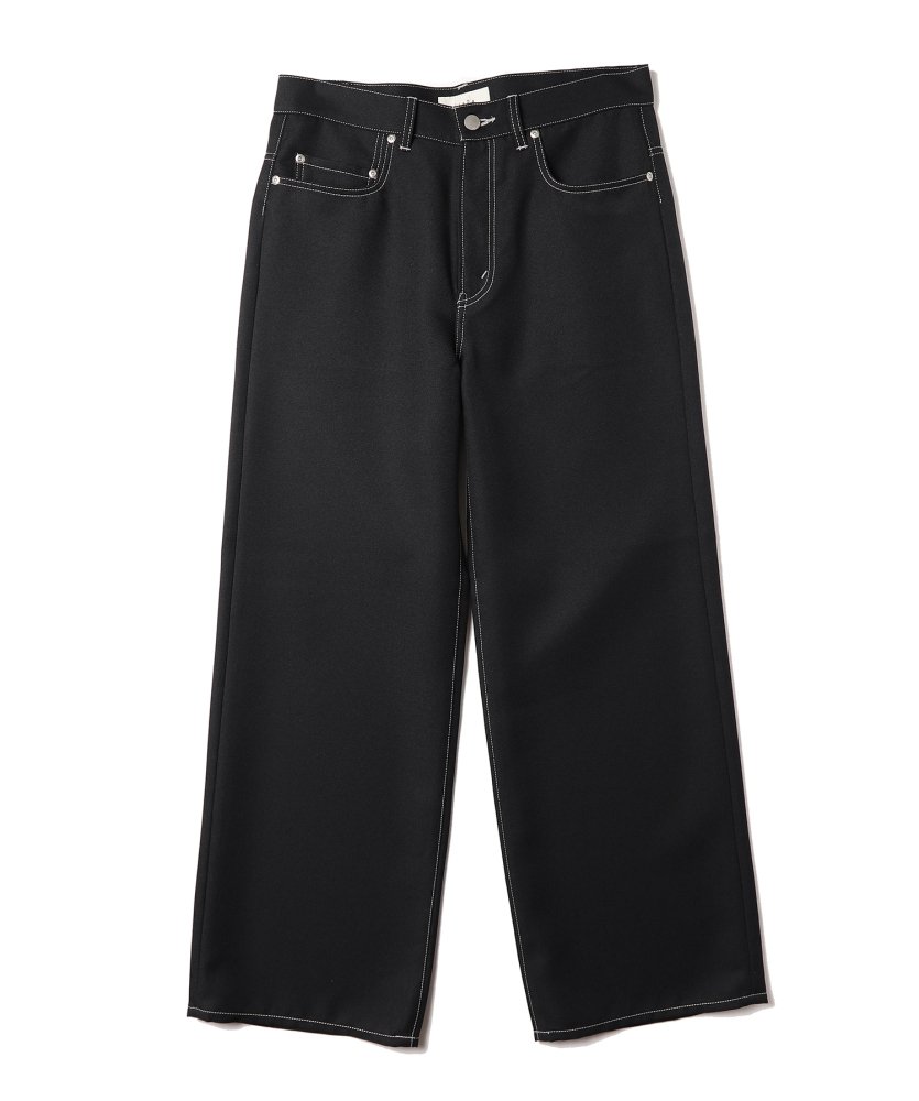 JieDa<br />LOOSE FIT PANTS / BLACK<img class='new_mark_img2' src='https://img.shop-pro.jp/img/new/icons14.gif' style='border:none;display:inline;margin:0px;padding:0px;width:auto;' />