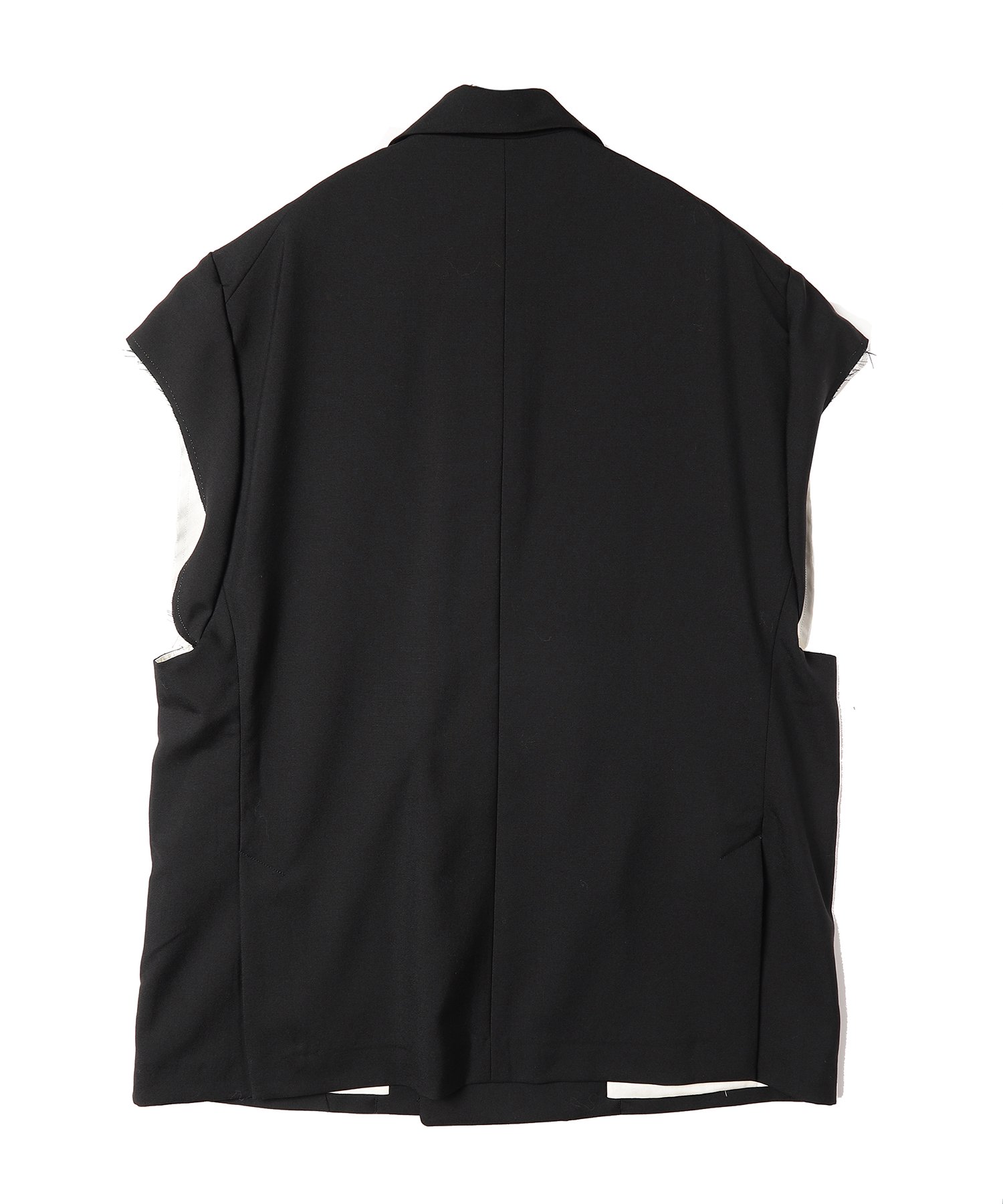 JieDa<br />OVER TAILORED VEST / BLACK<img class='new_mark_img2' src='https://img.shop-pro.jp/img/new/icons14.gif' style='border:none;display:inline;margin:0px;padding:0px;width:auto;' />
