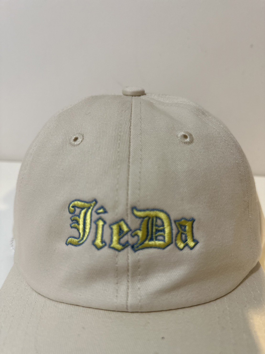 JieDa<br />LOGO CAP / IVORY <img class='new_mark_img2' src='https://img.shop-pro.jp/img/new/icons47.gif' style='border:none;display:inline;margin:0px;padding:0px;width:auto;' />
