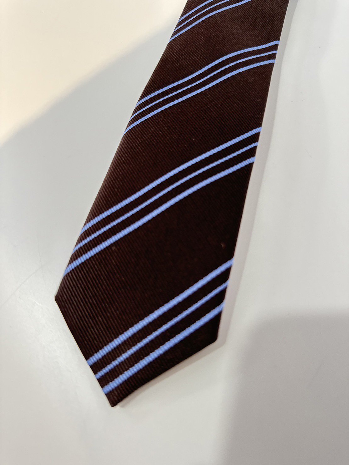 LITTLEBIG<br />Resimental Tie 2 / Brown&Blue<img class='new_mark_img2' src='https://img.shop-pro.jp/img/new/icons14.gif' style='border:none;display:inline;margin:0px;padding:0px;width:auto;' />