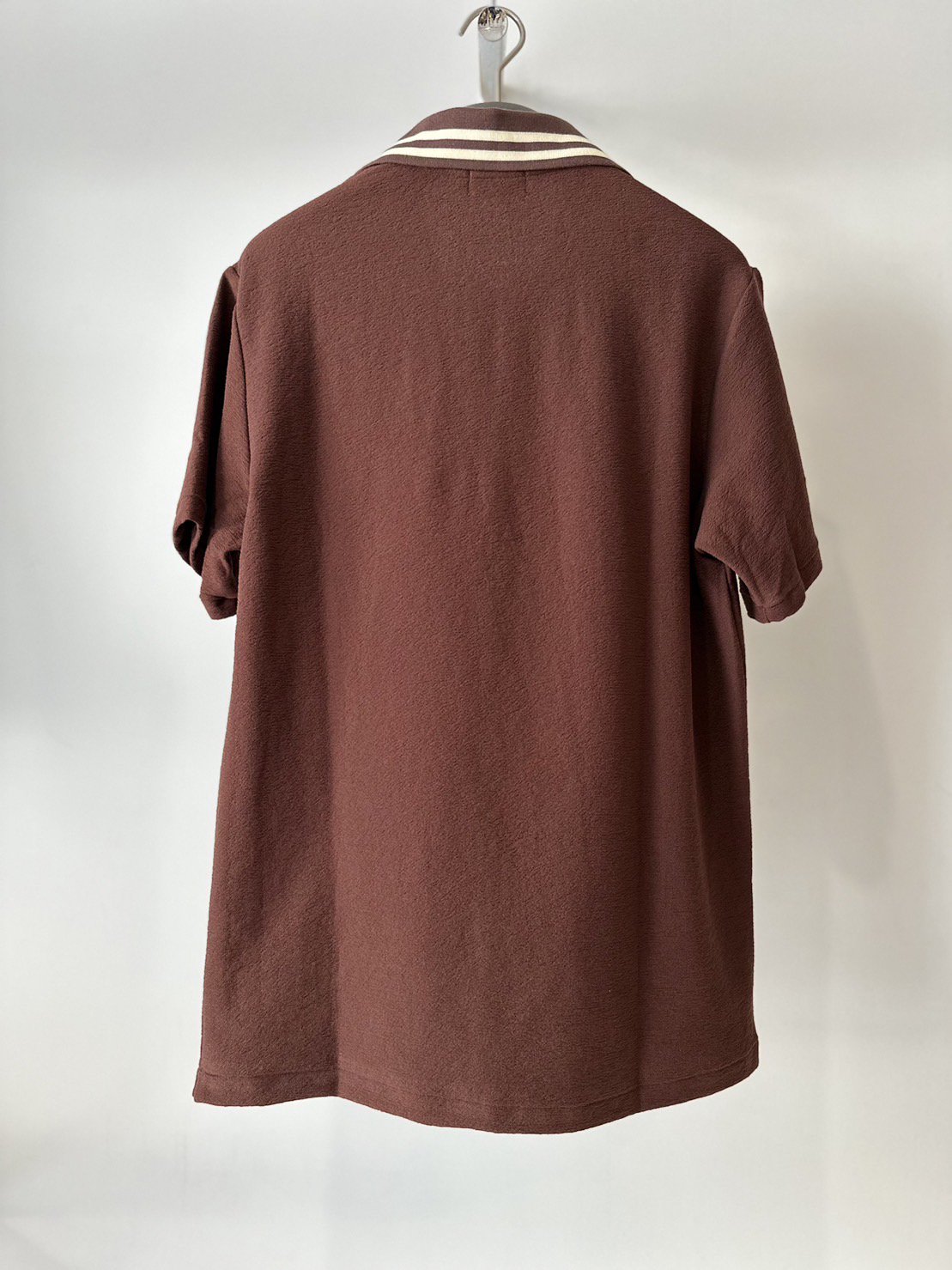 LITTLEBIG<br />S/S Lace-Up Polo SH / Brown<img class='new_mark_img2' src='https://img.shop-pro.jp/img/new/icons14.gif' style='border:none;display:inline;margin:0px;padding:0px;width:auto;' />