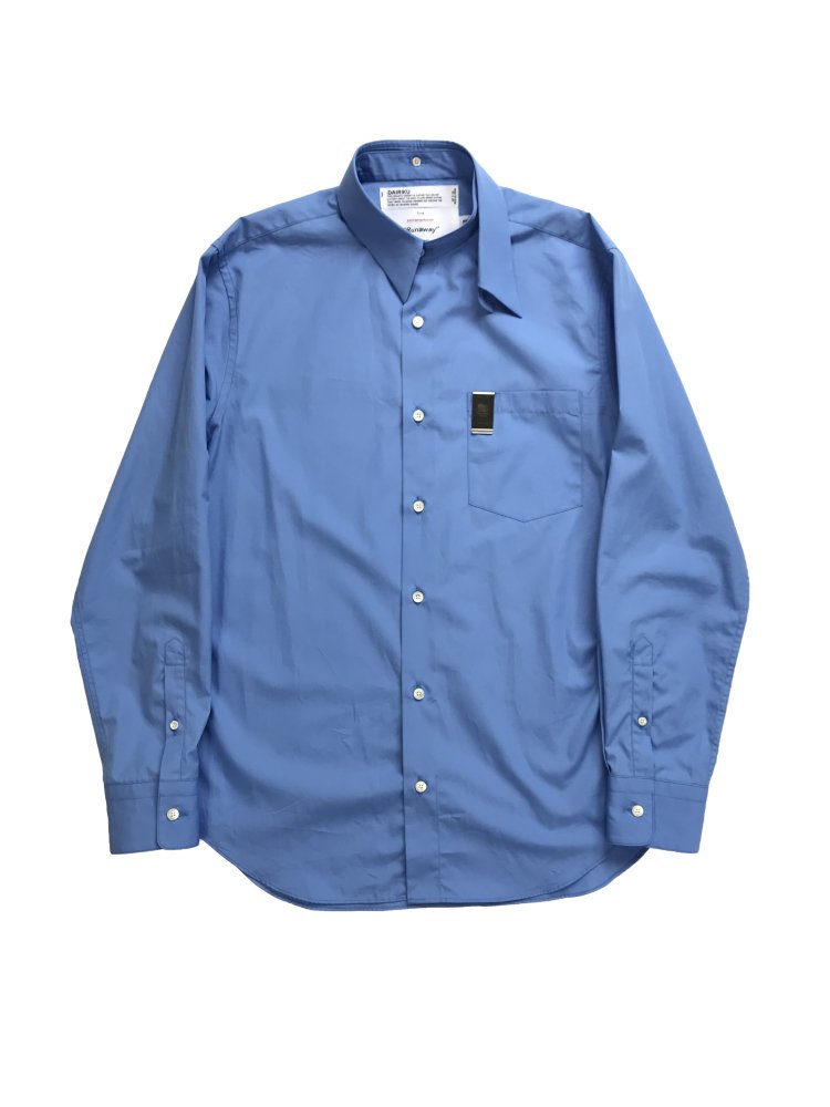 DAIRIKU<br />The cincinnati kid L-S Dress Shirt / Sky Blue<img class='new_mark_img2' src='https://img.shop-pro.jp/img/new/icons14.gif' style='border:none;display:inline;margin:0px;padding:0px;width:auto;' />