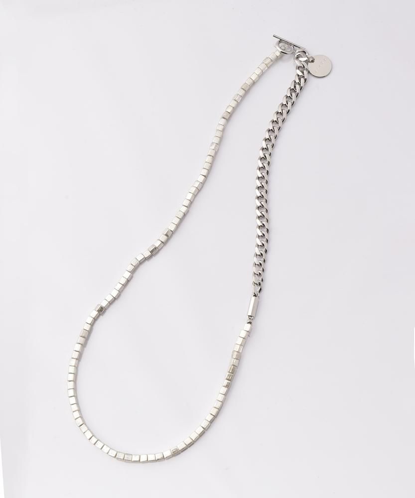 JieDa<br />SWITCHING BEADS NECKLACE / SILVER <img class='new_mark_img2' src='https://img.shop-pro.jp/img/new/icons14.gif' style='border:none;display:inline;margin:0px;padding:0px;width:auto;' />