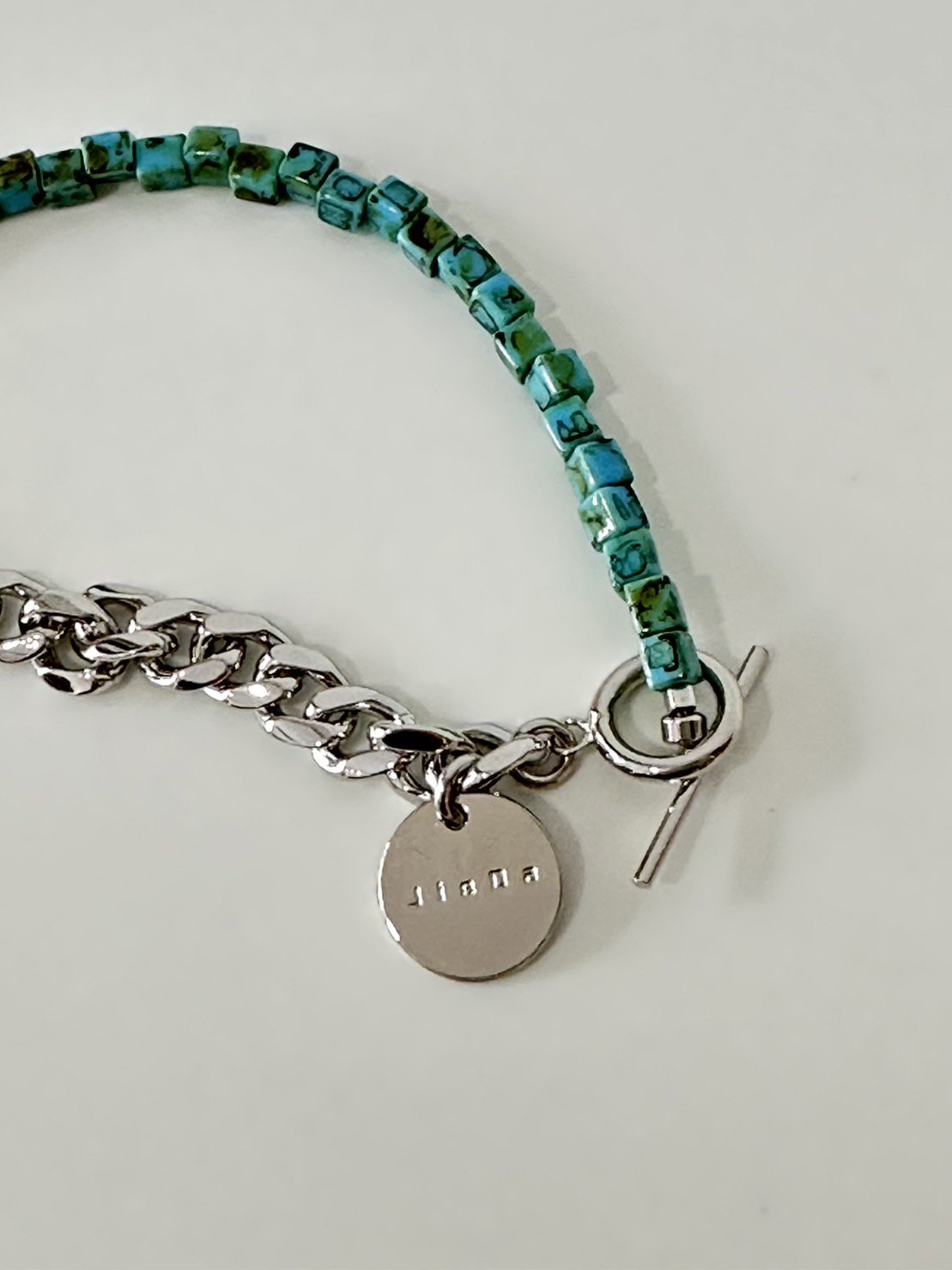 JieDa<br />SWITCHING BEADS BRACELET / TURQUOISE <img class='new_mark_img2' src='https://img.shop-pro.jp/img/new/icons47.gif' style='border:none;display:inline;margin:0px;padding:0px;width:auto;' />