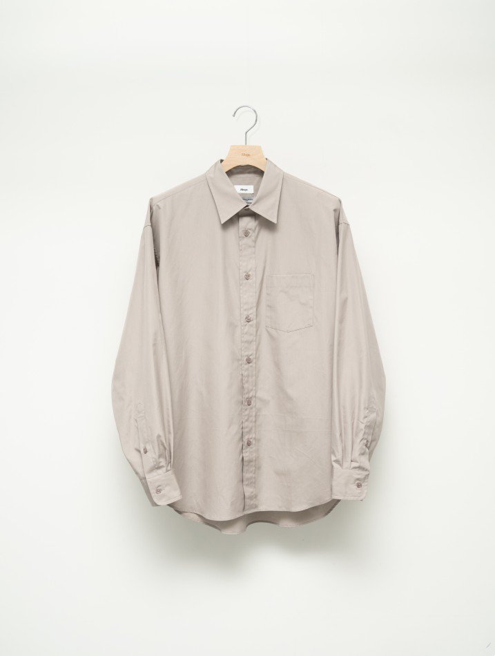 ALLEGE<br />Standard  Shirt / Beige<img class='new_mark_img2' src='https://img.shop-pro.jp/img/new/icons14.gif' style='border:none;display:inline;margin:0px;padding:0px;width:auto;' />