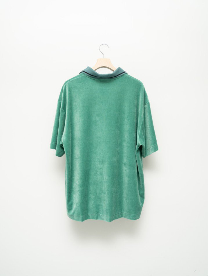 ALLEGE<br />Swich Rib S/S Skipper Cut Sew / Green<img class='new_mark_img2' src='https://img.shop-pro.jp/img/new/icons14.gif' style='border:none;display:inline;margin:0px;padding:0px;width:auto;' />