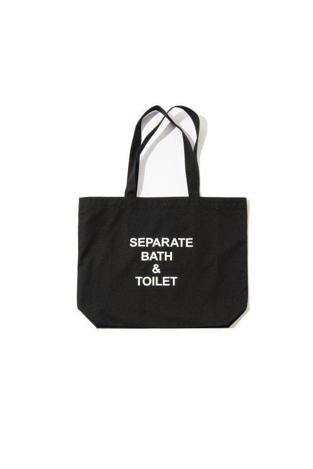SEPARATE BATH & TOILET<br />SMALL TOTE / BLACK<img class='new_mark_img2' src='https://img.shop-pro.jp/img/new/icons14.gif' style='border:none;display:inline;margin:0px;padding:0px;width:auto;' />