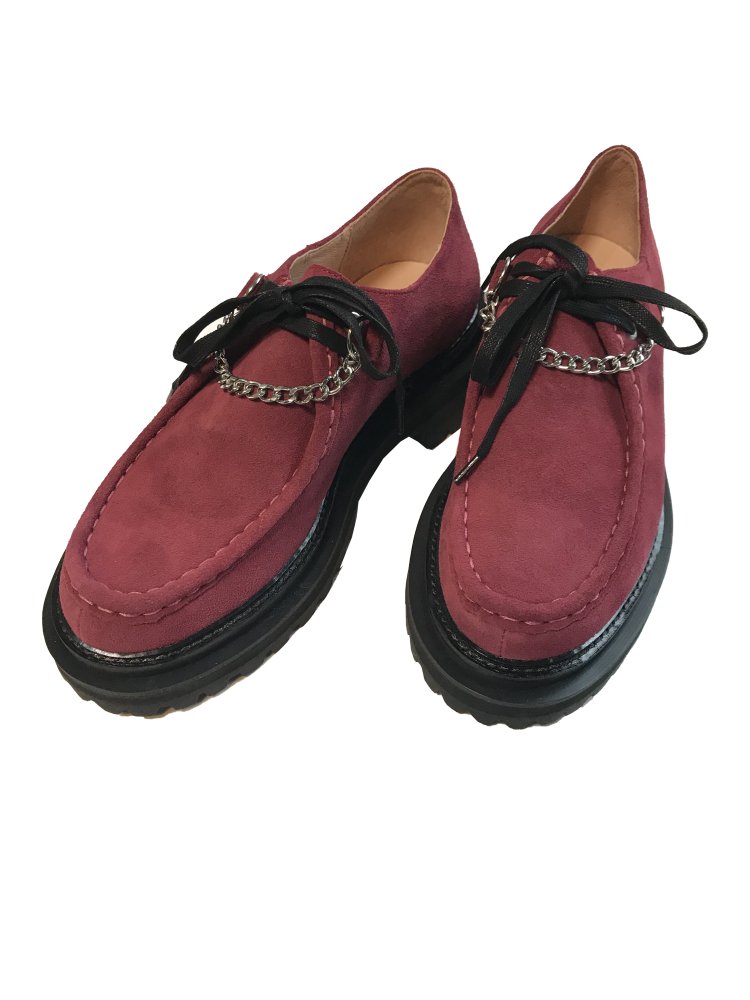 DAIRIKU<br />Suede Derby Shoes / Burgundy<img class='new_mark_img2' src='https://img.shop-pro.jp/img/new/icons14.gif' style='border:none;display:inline;margin:0px;padding:0px;width:auto;' />