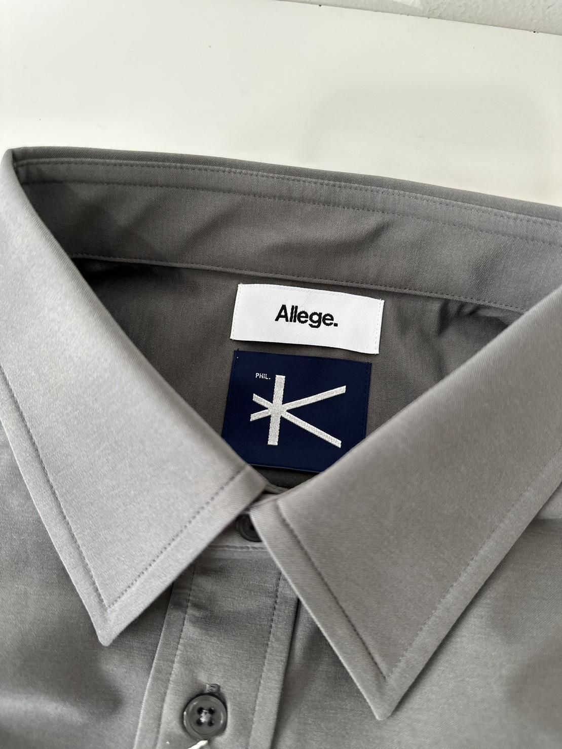 ALLEGE<br />Allege/Kanemasa Standard Shirt / Gray<img class='new_mark_img2' src='https://img.shop-pro.jp/img/new/icons47.gif' style='border:none;display:inline;margin:0px;padding:0px;width:auto;' />