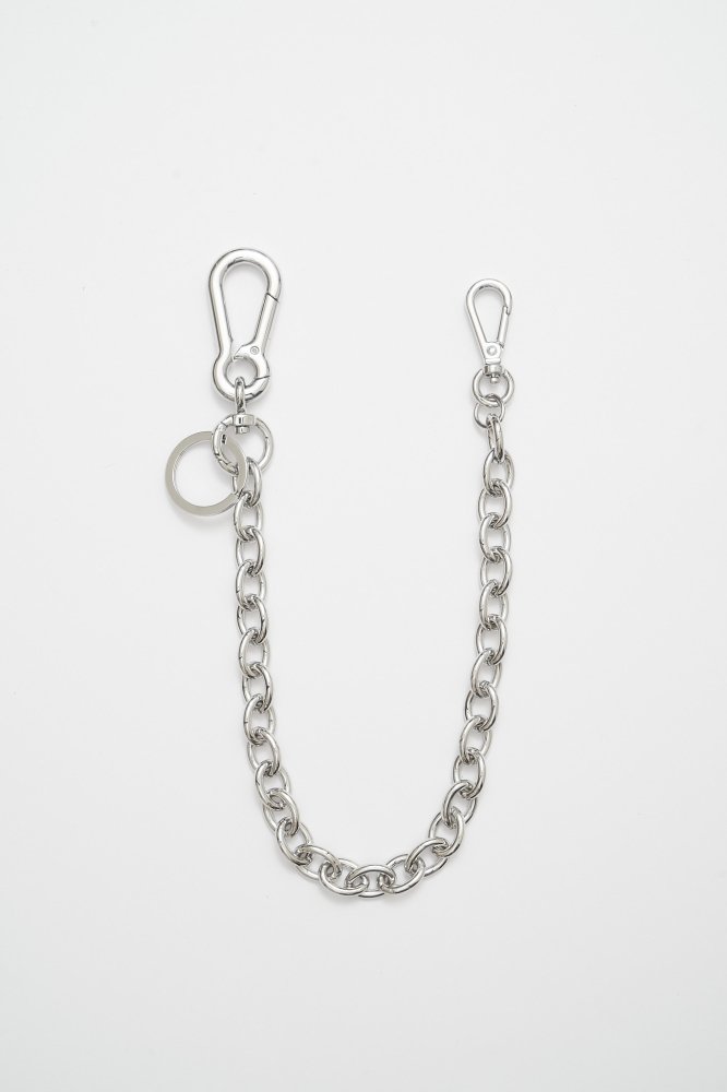 HIDAKA<br />OVAL PANTS CHAIN / SILVER<img class='new_mark_img2' src='https://img.shop-pro.jp/img/new/icons47.gif' style='border:none;display:inline;margin:0px;padding:0px;width:auto;' />