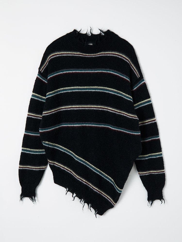 soduk<br />striped knit / black<img class='new_mark_img2' src='https://img.shop-pro.jp/img/new/icons14.gif' style='border:none;display:inline;margin:0px;padding:0px;width:auto;' />