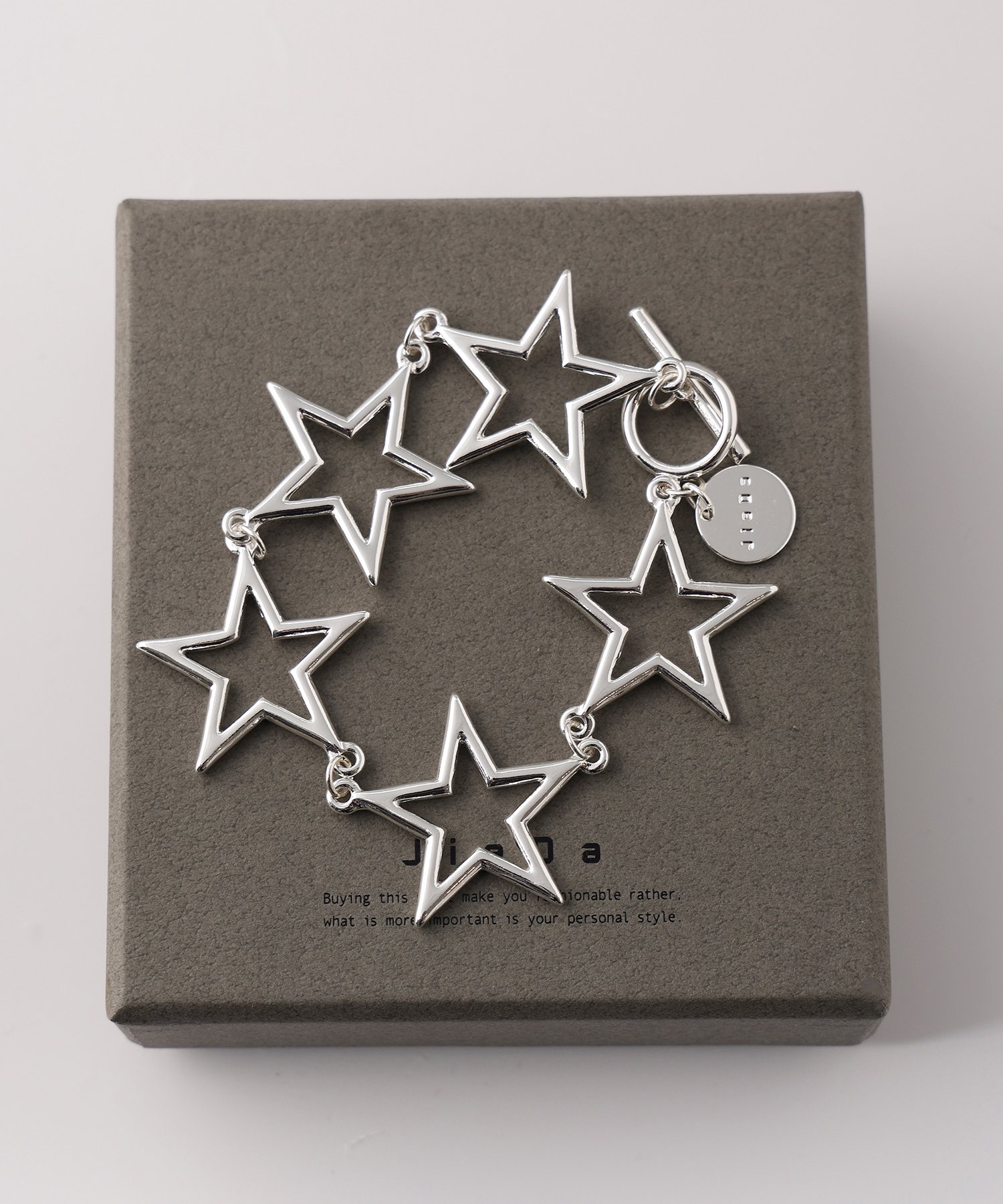 JieDa<br />BIG OPEN STAR BRACELET / SILVER<img class='new_mark_img2' src='https://img.shop-pro.jp/img/new/icons14.gif' style='border:none;display:inline;margin:0px;padding:0px;width:auto;' />