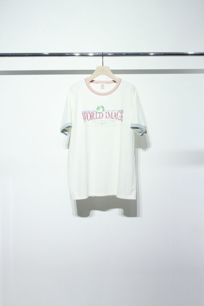soe<br />Ringer T Shirts WORLD IMAGE / OFF WHITE<img class='new_mark_img2' src='https://img.shop-pro.jp/img/new/icons47.gif' style='border:none;display:inline;margin:0px;padding:0px;width:auto;' />