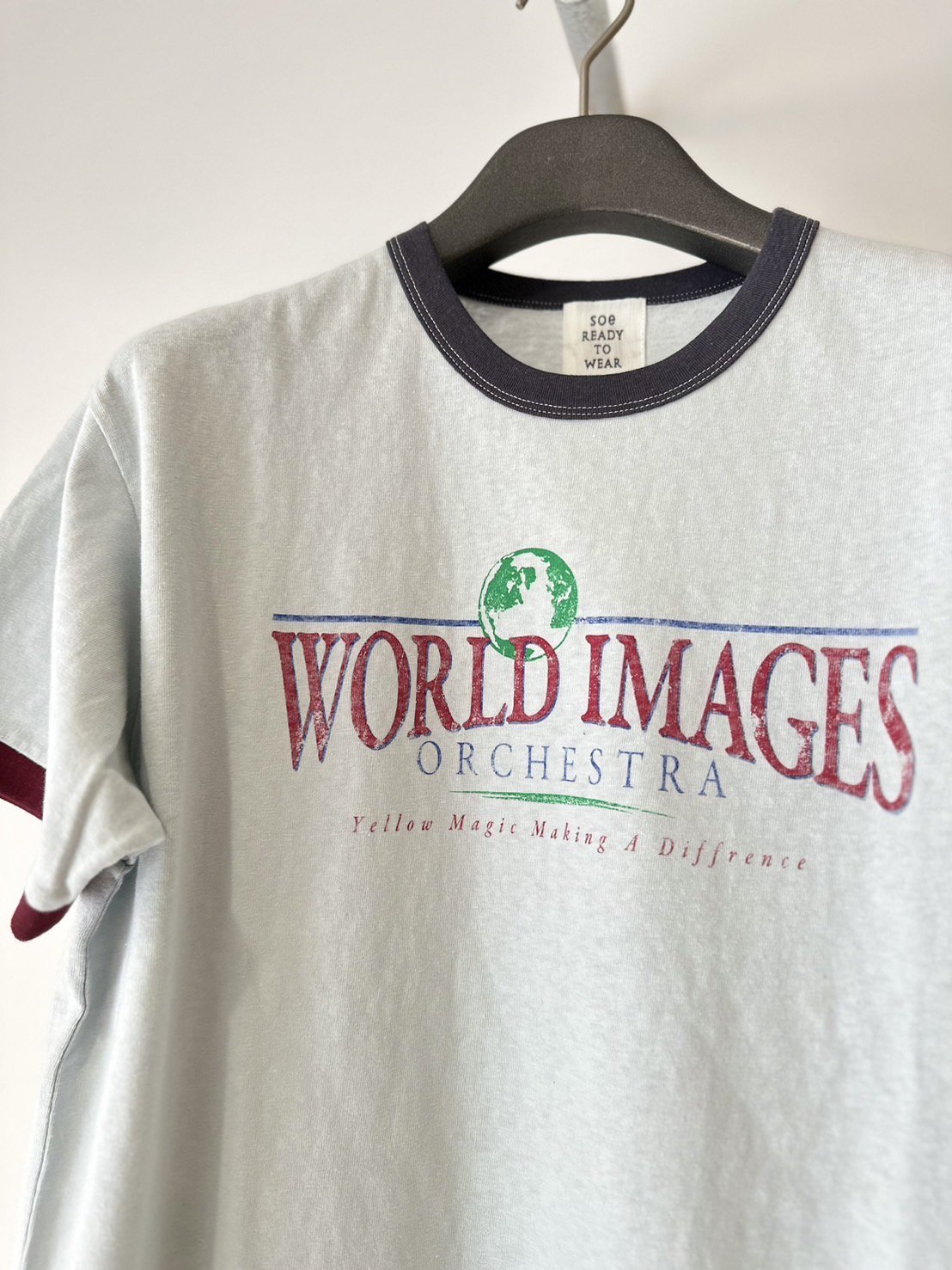 soe<br />Ringer T Shirts WORLD IMAGE / SAX<img class='new_mark_img2' src='https://img.shop-pro.jp/img/new/icons47.gif' style='border:none;display:inline;margin:0px;padding:0px;width:auto;' />