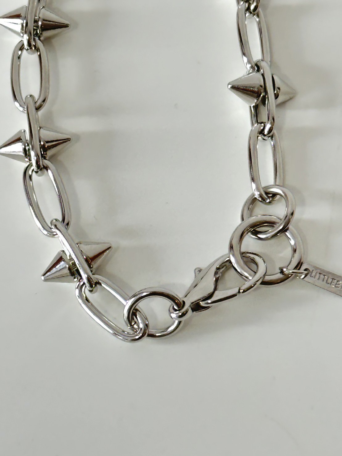 LITTLEBIG<br />Studded Necklace / Silver<img class='new_mark_img2' src='https://img.shop-pro.jp/img/new/icons47.gif' style='border:none;display:inline;margin:0px;padding:0px;width:auto;' />