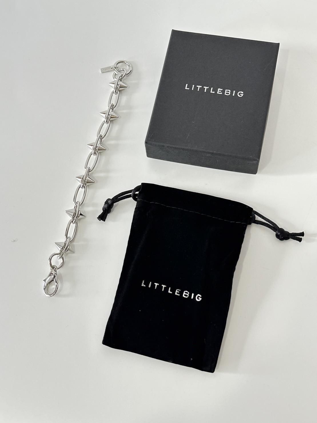 LITTLEBIG<br />Studded Bracelet / Silver<img class='new_mark_img2' src='https://img.shop-pro.jp/img/new/icons47.gif' style='border:none;display:inline;margin:0px;padding:0px;width:auto;' />