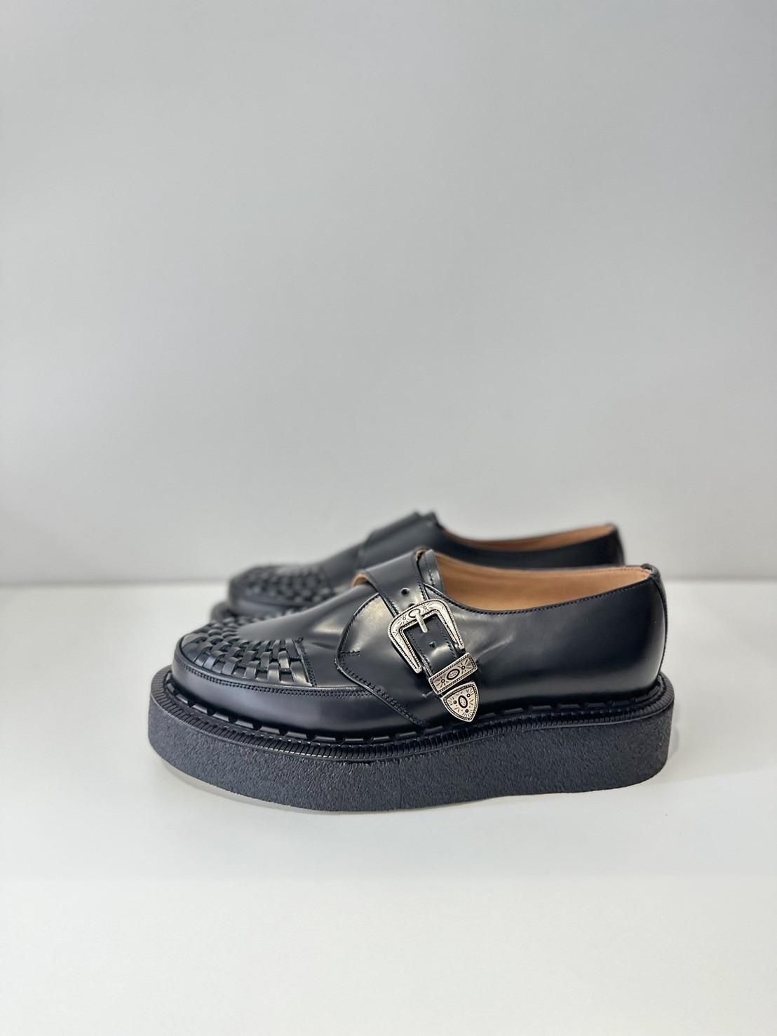 GEORGE COX<br />Skipton Western Monk / Black<img class='new_mark_img2' src='https://img.shop-pro.jp/img/new/icons14.gif' style='border:none;display:inline;margin:0px;padding:0px;width:auto;' />