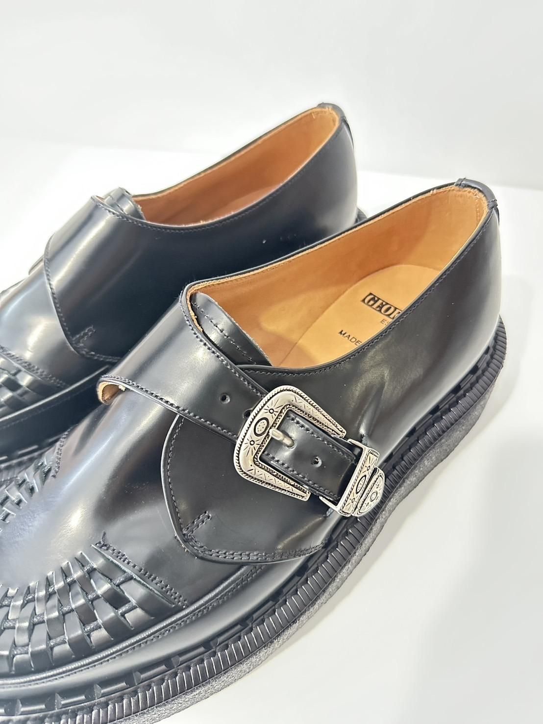 GEORGE COX<br />Skipton Western Monk / Black<img class='new_mark_img2' src='https://img.shop-pro.jp/img/new/icons14.gif' style='border:none;display:inline;margin:0px;padding:0px;width:auto;' />