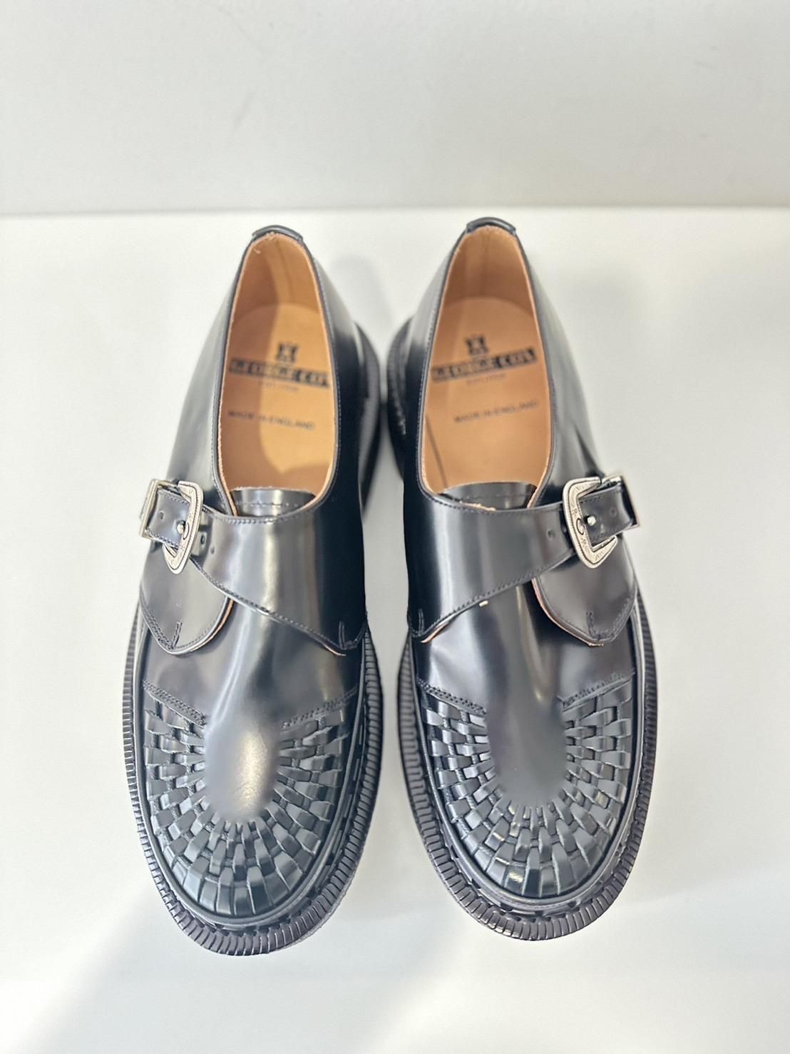 GEORGE COX<br />Skipton Western Monk / Black<img class='new_mark_img2' src='https://img.shop-pro.jp/img/new/icons14.gif' style='border:none;display:inline;margin:0px;padding:0px;width:auto;' />