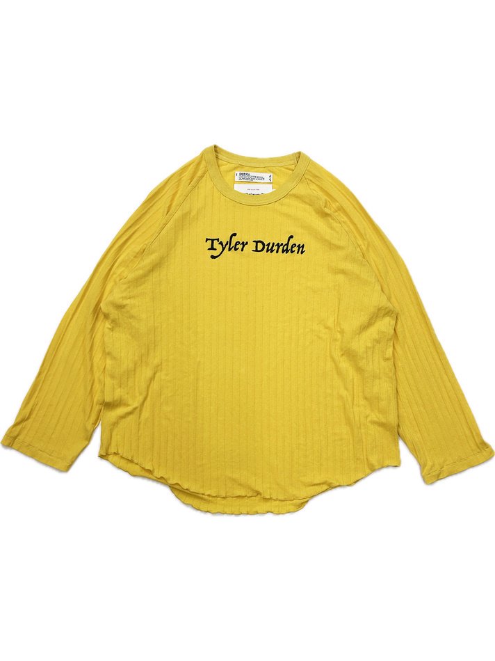 DAIRIKUTyler Starring Raglan Tee / Yellow - Bora,Bora(ボラボラ)