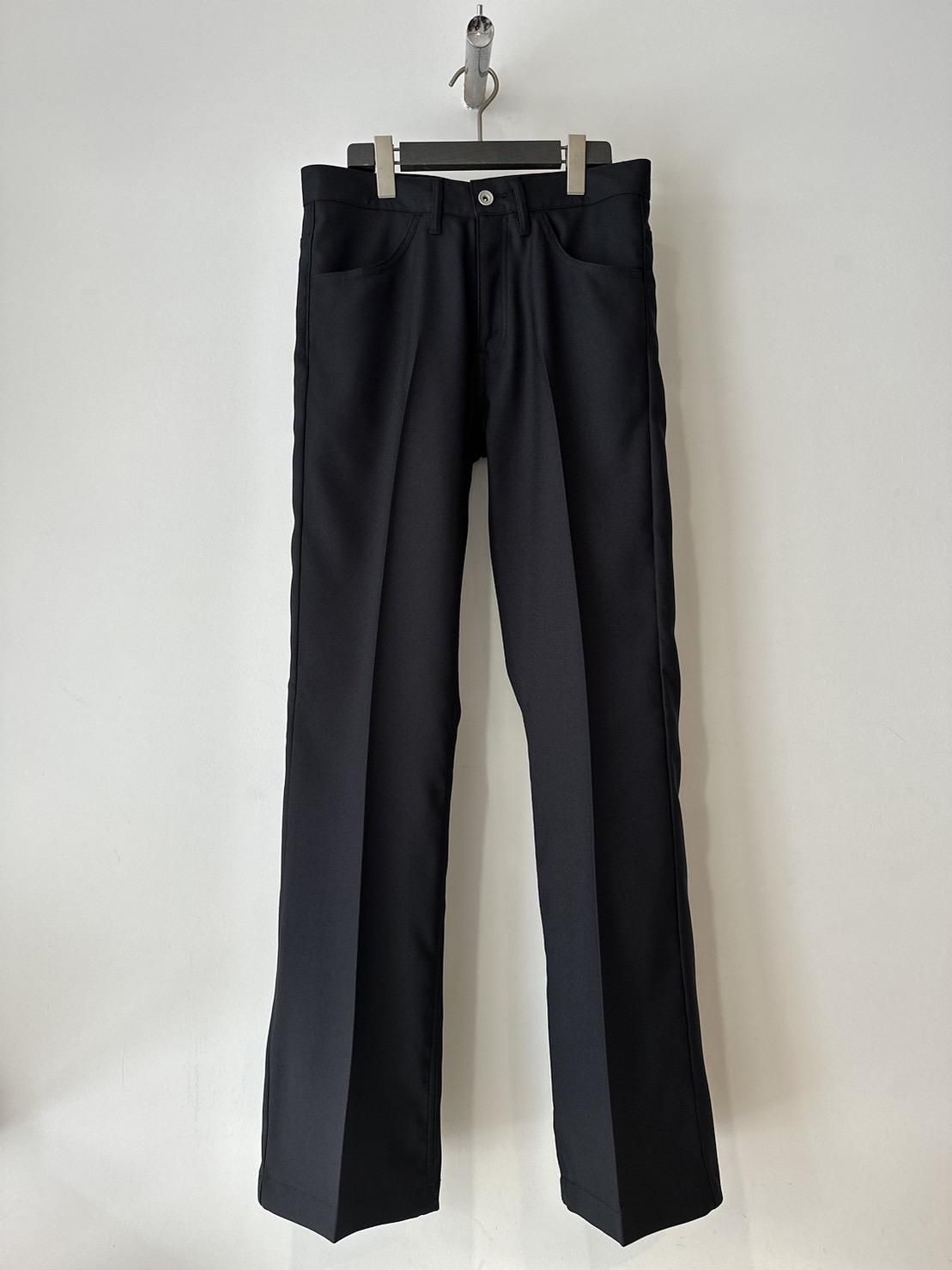 DAIRIKU<br />Flare Pressed Pants / Black<img class='new_mark_img2' src='https://img.shop-pro.jp/img/new/icons14.gif' style='border:none;display:inline;margin:0px;padding:0px;width:auto;' />