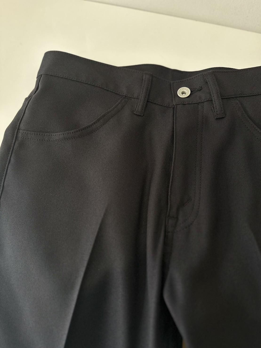DAIRIKU<br />Flare Pressed Pants / Black<img class='new_mark_img2' src='https://img.shop-pro.jp/img/new/icons14.gif' style='border:none;display:inline;margin:0px;padding:0px;width:auto;' />
