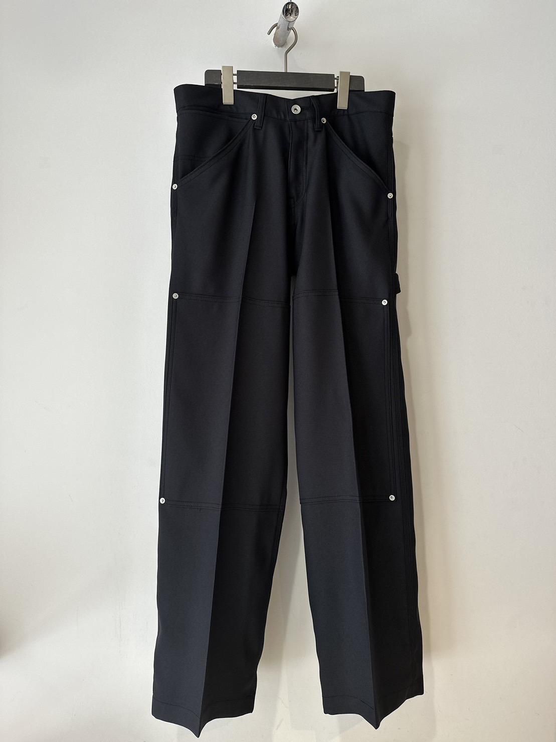 DAIRIKU<br />Painter Pressed Pants / Black<img class='new_mark_img2' src='https://img.shop-pro.jp/img/new/icons14.gif' style='border:none;display:inline;margin:0px;padding:0px;width:auto;' />