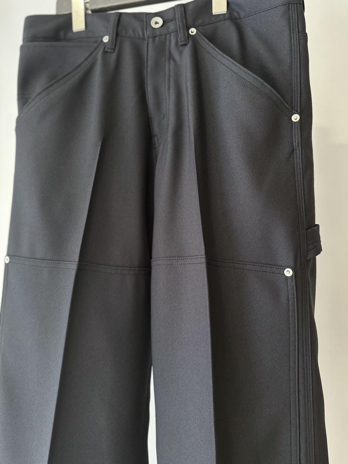 DAIRIKU<br />Painter Pressed Pants / Black<img class='new_mark_img2' src='https://img.shop-pro.jp/img/new/icons14.gif' style='border:none;display:inline;margin:0px;padding:0px;width:auto;' />