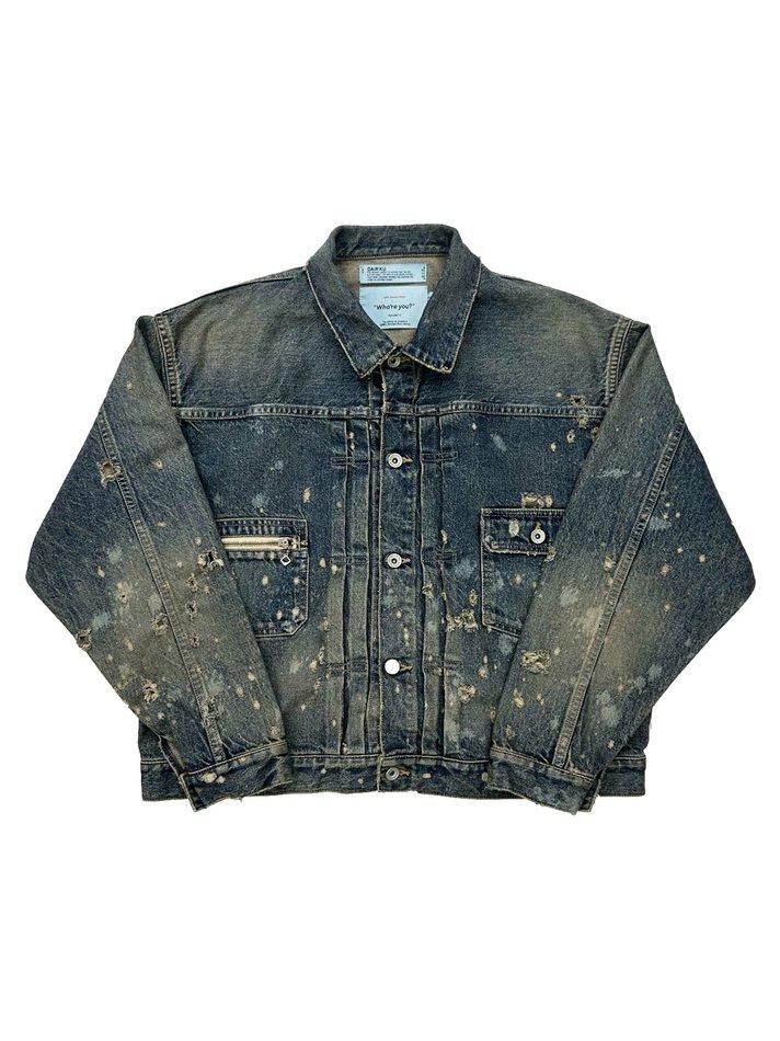 DAIRIKU | Super Damage 2pkt Denim Jacket