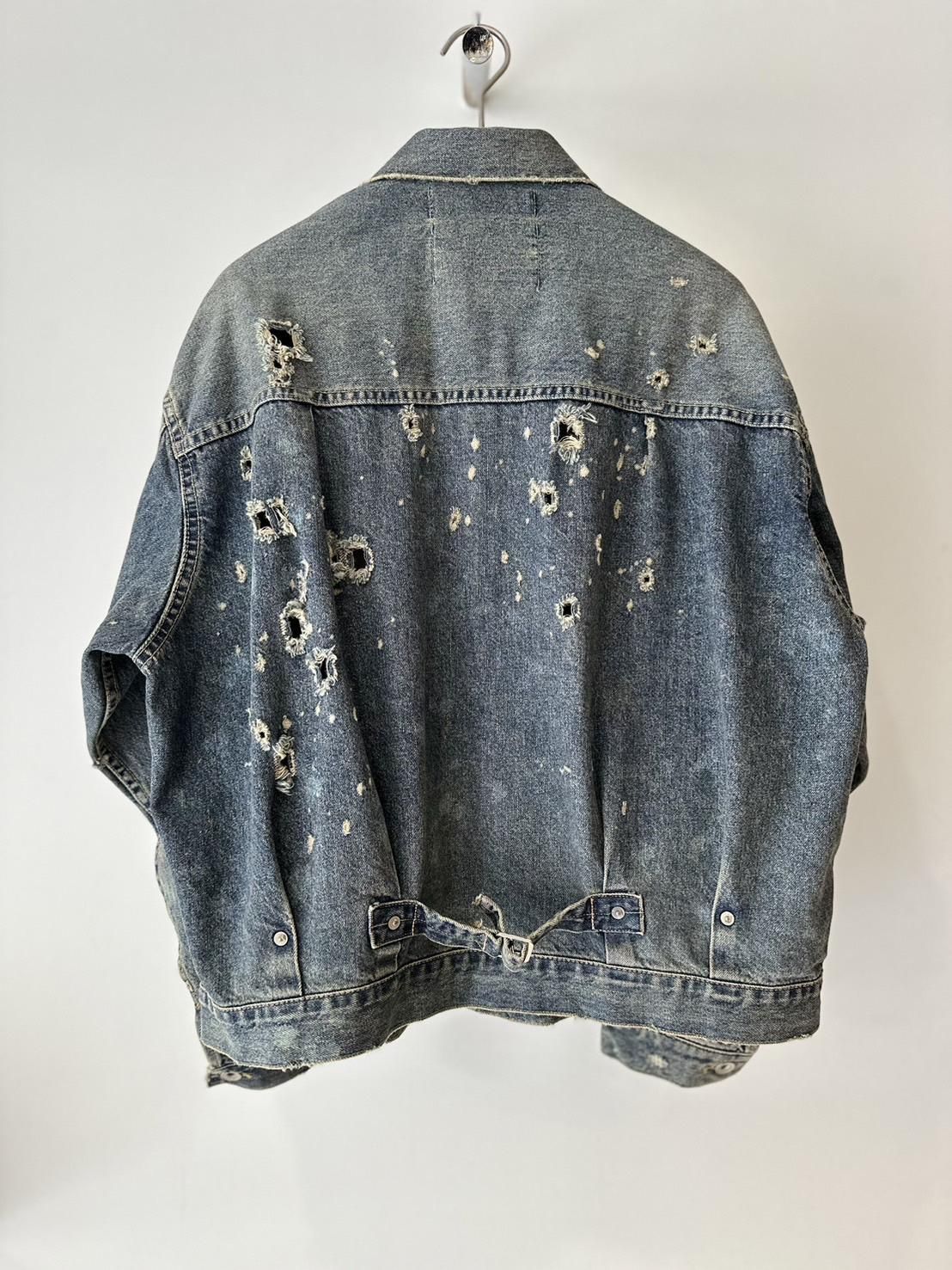 DAIRIKU | Super Damage 2pkt Denim Jacket