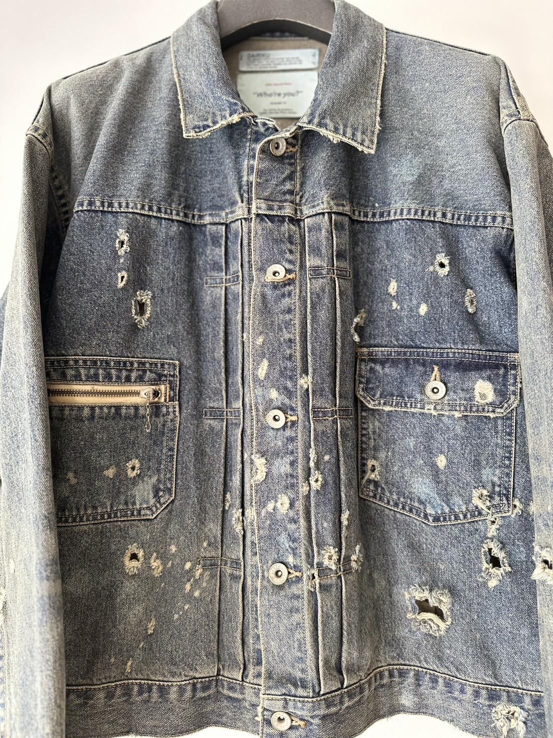 DAIRIKU | Super Damage 2pkt Denim Jacket