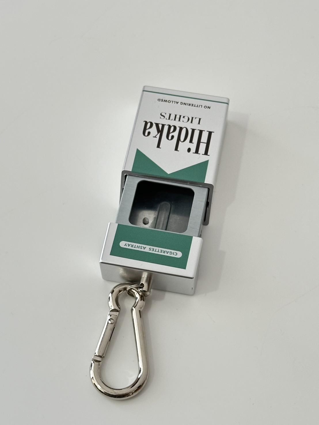 HIDAKA<br />PORTABLE ASHTRAY / GREEN<img class='new_mark_img2' src='https://img.shop-pro.jp/img/new/icons47.gif' style='border:none;display:inline;margin:0px;padding:0px;width:auto;' />