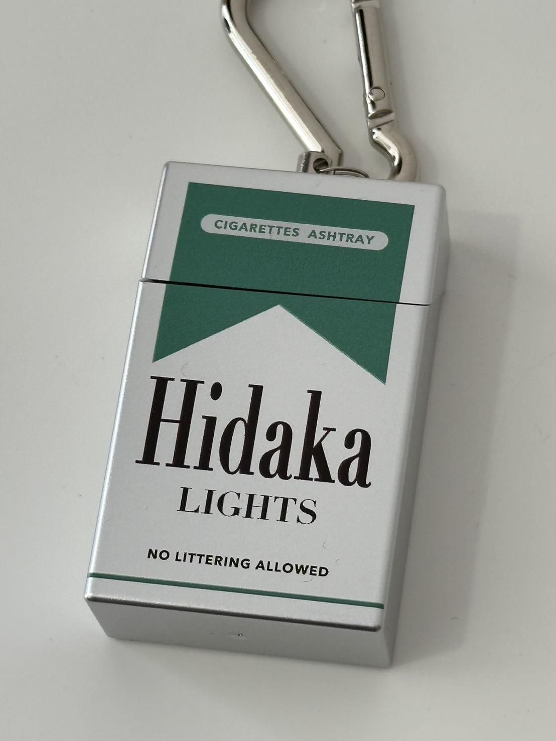 HIDAKA<br />PORTABLE ASHTRAY / GREEN<img class='new_mark_img2' src='https://img.shop-pro.jp/img/new/icons47.gif' style='border:none;display:inline;margin:0px;padding:0px;width:auto;' />