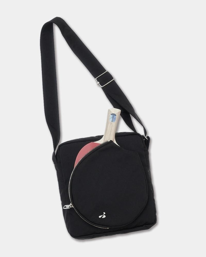 HIDAKA<br />PING-PONG SQUARE BAG / BLACK<img class='new_mark_img2' src='https://img.shop-pro.jp/img/new/icons14.gif' style='border:none;display:inline;margin:0px;padding:0px;width:auto;' />