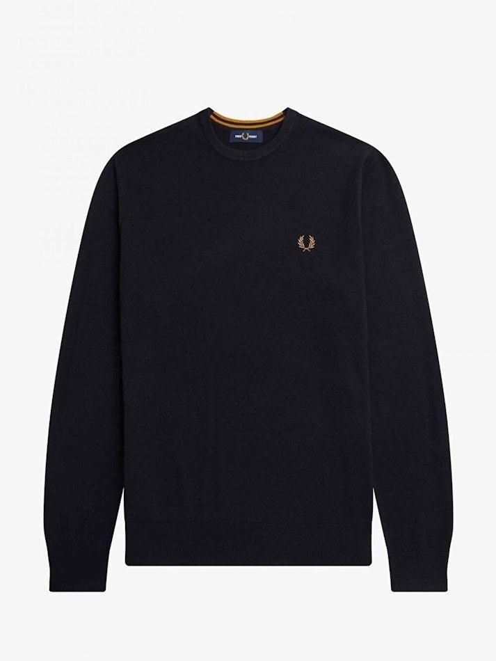 FRED PERRY<br />CLASSIC CREW NECK JUMPER / NAVY<img class='new_mark_img2' src='https://img.shop-pro.jp/img/new/icons14.gif' style='border:none;display:inline;margin:0px;padding:0px;width:auto;' />