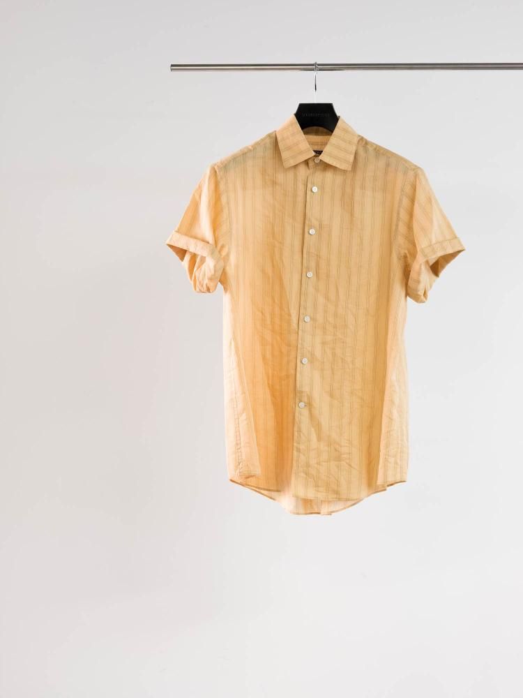 SOSHIOTSUKI<br />VINTAGE LAWN S/S SHIRT / YELLOW <img class='new_mark_img2' src='https://img.shop-pro.jp/img/new/icons47.gif' style='border:none;display:inline;margin:0px;padding:0px;width:auto;' />
