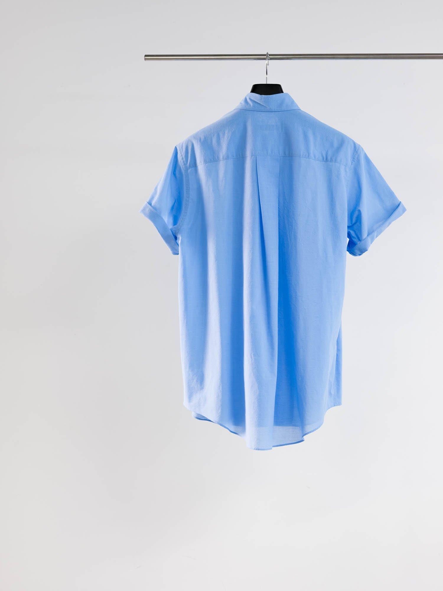 SOSHIOTSUKI<br />WRINKLE S/S SHIRT / SAX<img class='new_mark_img2' src='https://img.shop-pro.jp/img/new/icons47.gif' style='border:none;display:inline;margin:0px;padding:0px;width:auto;' />
