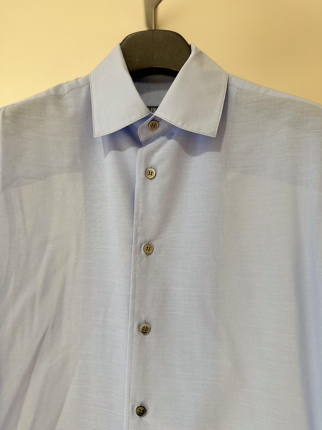 SOSHIOTSUKI<br />WRINKLE S/S SHIRT / SAX<img class='new_mark_img2' src='https://img.shop-pro.jp/img/new/icons47.gif' style='border:none;display:inline;margin:0px;padding:0px;width:auto;' />