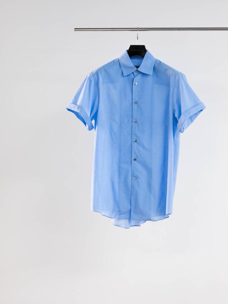 SOSHIOTSUKI<br />WRINKLE S/S SHIRT / SAX<img class='new_mark_img2' src='https://img.shop-pro.jp/img/new/icons47.gif' style='border:none;display:inline;margin:0px;padding:0px;width:auto;' />