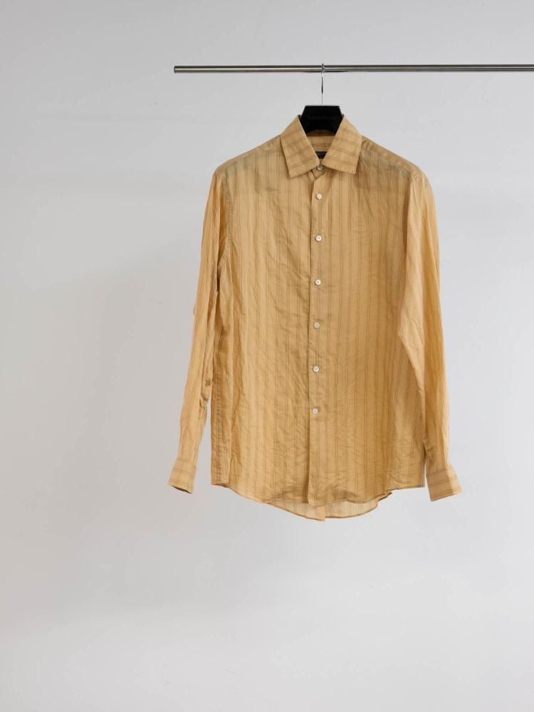 SOSHIOTSUKI<br />VINTAGE LAWN L/S SHIRT / YELLOW<img class='new_mark_img2' src='https://img.shop-pro.jp/img/new/icons47.gif' style='border:none;display:inline;margin:0px;padding:0px;width:auto;' />