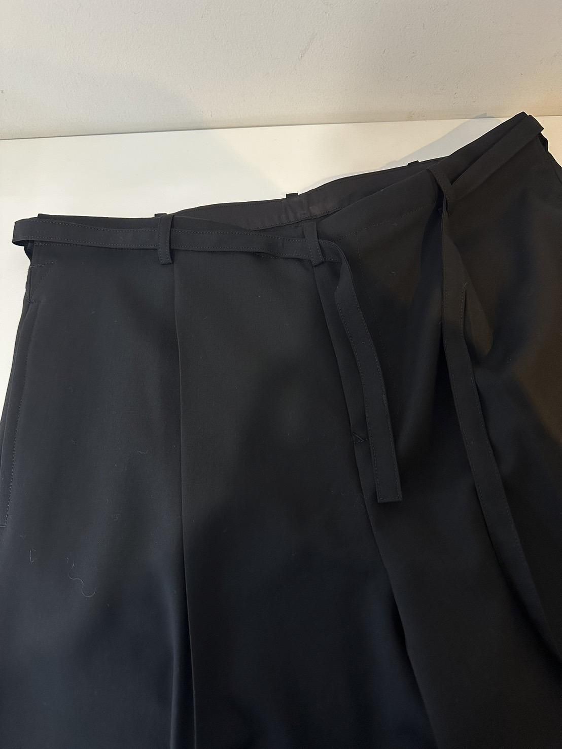 SOSHIOTSUKI<br />WOOL JUDO SHORTS / BLACK<img class='new_mark_img2' src='https://img.shop-pro.jp/img/new/icons47.gif' style='border:none;display:inline;margin:0px;padding:0px;width:auto;' />