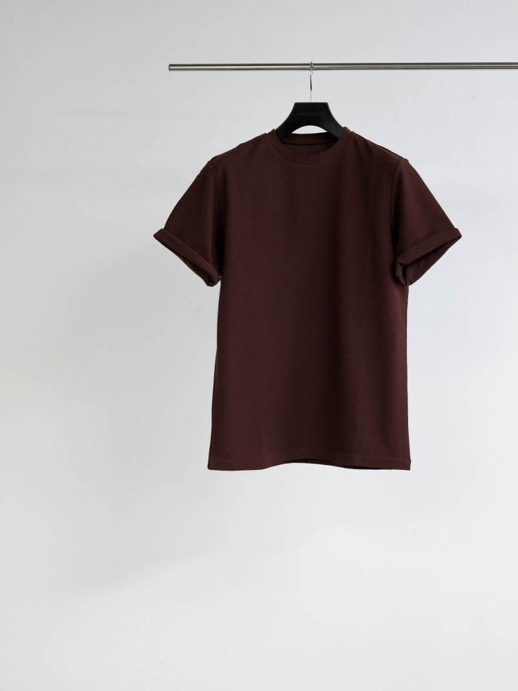 SOSHIOTSUKI<br />DRY COTTON TEE / BROWN<img class='new_mark_img2' src='https://img.shop-pro.jp/img/new/icons47.gif' style='border:none;display:inline;margin:0px;padding:0px;width:auto;' />