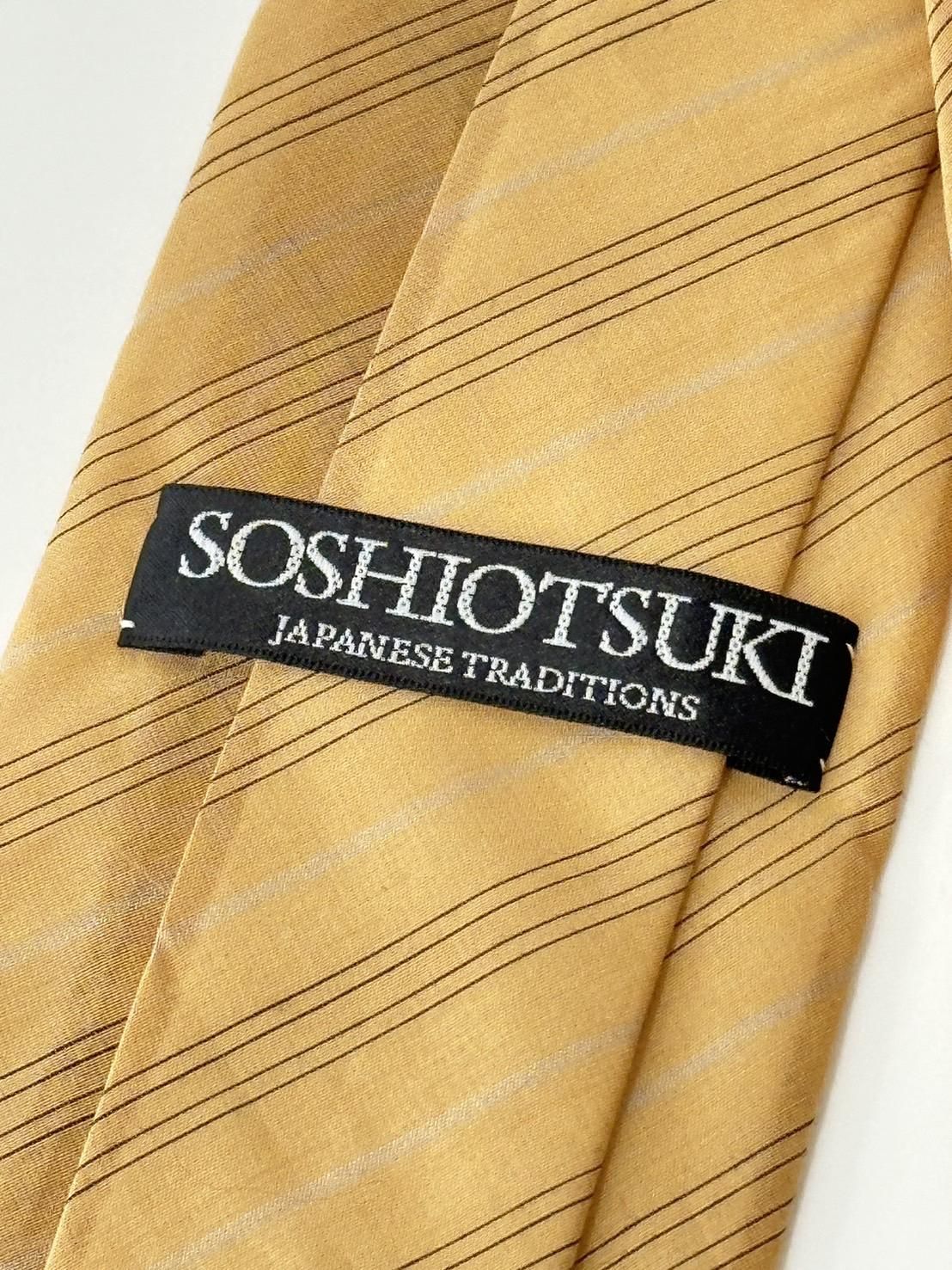 SOSHIOTSUKI<br />VINTAGE LAWN NECK TIE / YELLOW<img class='new_mark_img2' src='https://img.shop-pro.jp/img/new/icons47.gif' style='border:none;display:inline;margin:0px;padding:0px;width:auto;' />