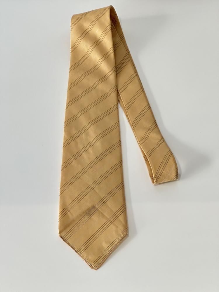 SOSHIOTSUKI<br />VINTAGE LAWN NECK TIE / YELLOW<img class='new_mark_img2' src='https://img.shop-pro.jp/img/new/icons47.gif' style='border:none;display:inline;margin:0px;padding:0px;width:auto;' />
