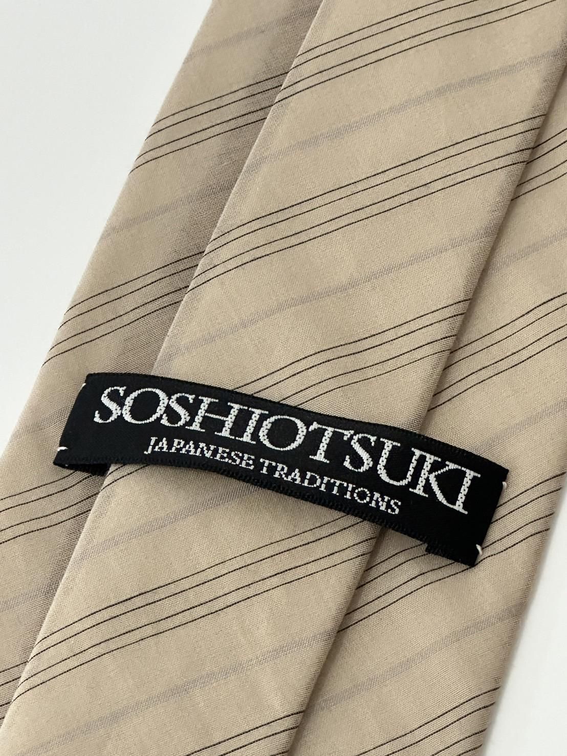 SOSHIOTSUKI<br />VINTAGE LAWN NECK TIE / BEIGE<img class='new_mark_img2' src='https://img.shop-pro.jp/img/new/icons14.gif' style='border:none;display:inline;margin:0px;padding:0px;width:auto;' />