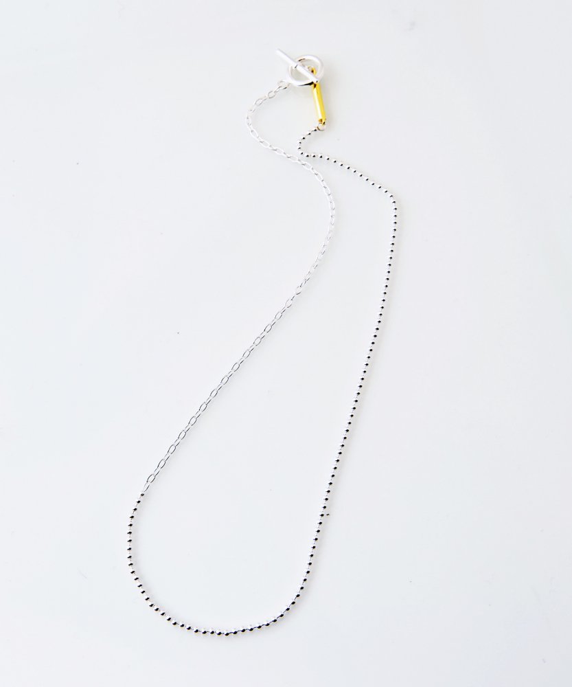 JieDa<br />925 SILVER BALL SWITCHING NECKLACE / SILVER<img class='new_mark_img2' src='https://img.shop-pro.jp/img/new/icons14.gif' style='border:none;display:inline;margin:0px;padding:0px;width:auto;' />