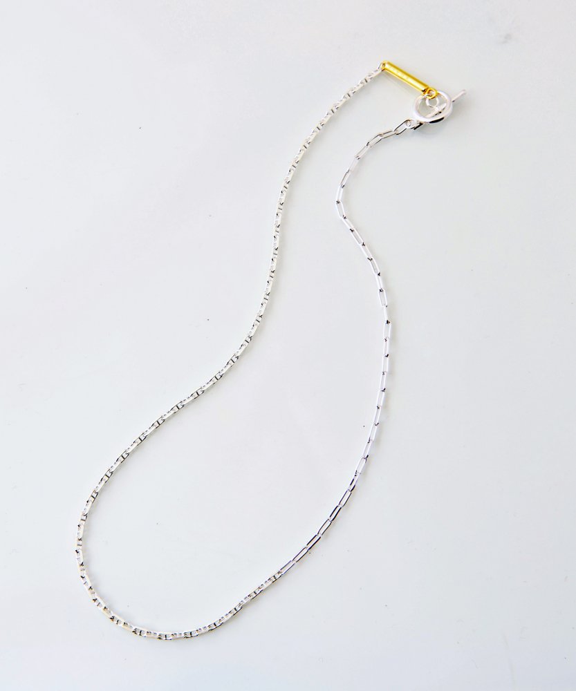 JieDa<br />925 SILVER SWITCHING NECKLACE / SILVER<img class='new_mark_img2' src='https://img.shop-pro.jp/img/new/icons14.gif' style='border:none;display:inline;margin:0px;padding:0px;width:auto;' />