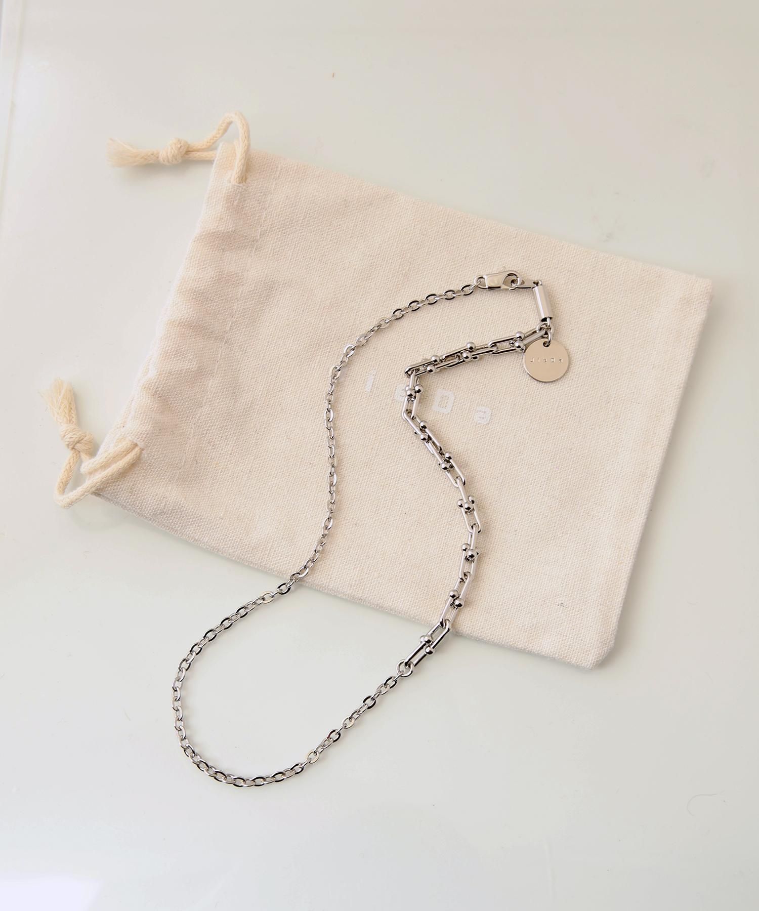JIEDA<br />SWITCHING NECKLACE / SILVER<img class='new_mark_img2' src='https://img.shop-pro.jp/img/new/icons14.gif' style='border:none;display:inline;margin:0px;padding:0px;width:auto;' />