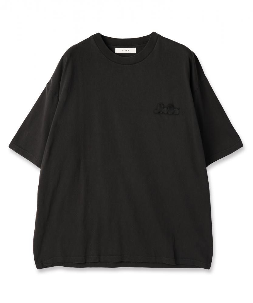 JIEDA<br />PIGMENT EMBROIDERY TEE / BLACK<img class='new_mark_img2' src='https://img.shop-pro.jp/img/new/icons14.gif' style='border:none;display:inline;margin:0px;padding:0px;width:auto;' />