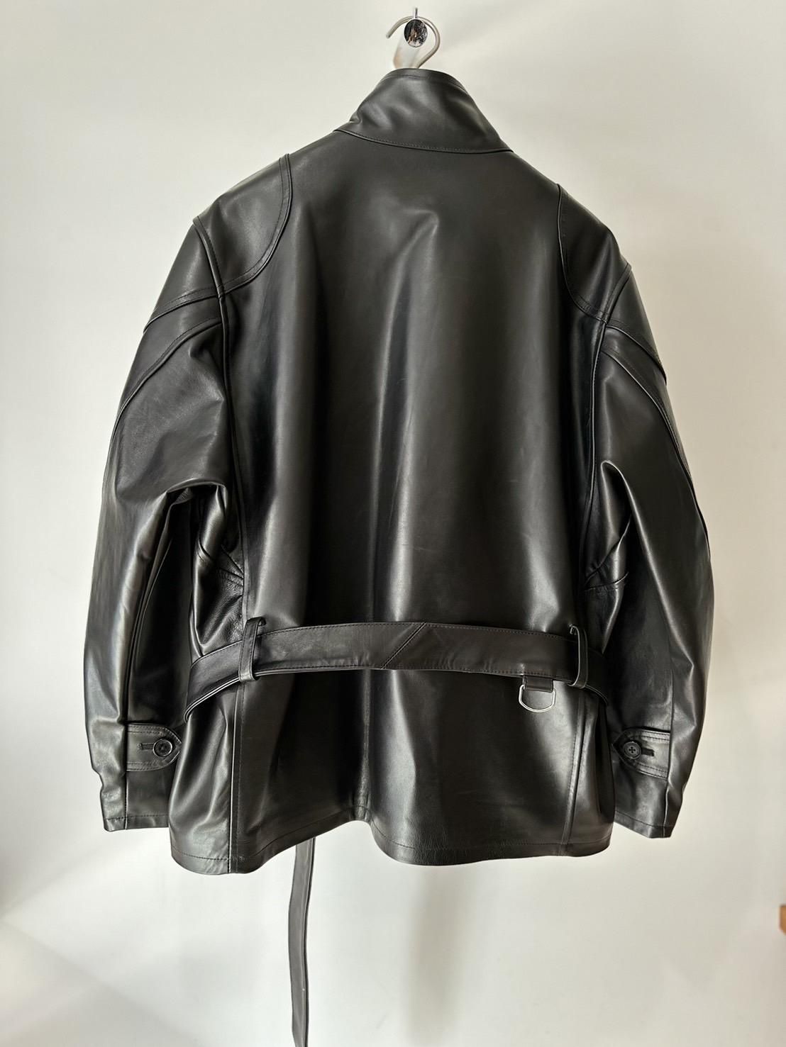DAIRIKU<br />Jerome 4PKT Lether Moto Jacket / Black<img class='new_mark_img2' src='https://img.shop-pro.jp/img/new/icons47.gif' style='border:none;display:inline;margin:0px;padding:0px;width:auto;' />
